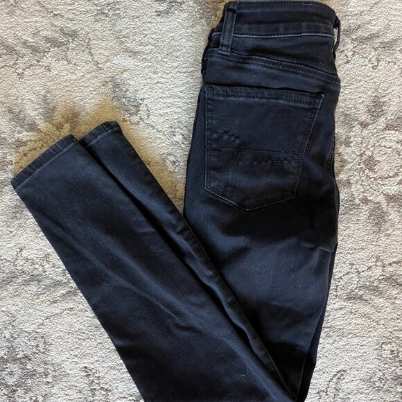 American eagle next level stretch jeans Size 2 Distressed/Ripped Style - Picture 3 of 4